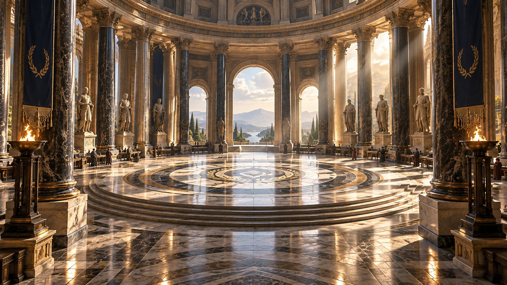 The Hall and The Floor