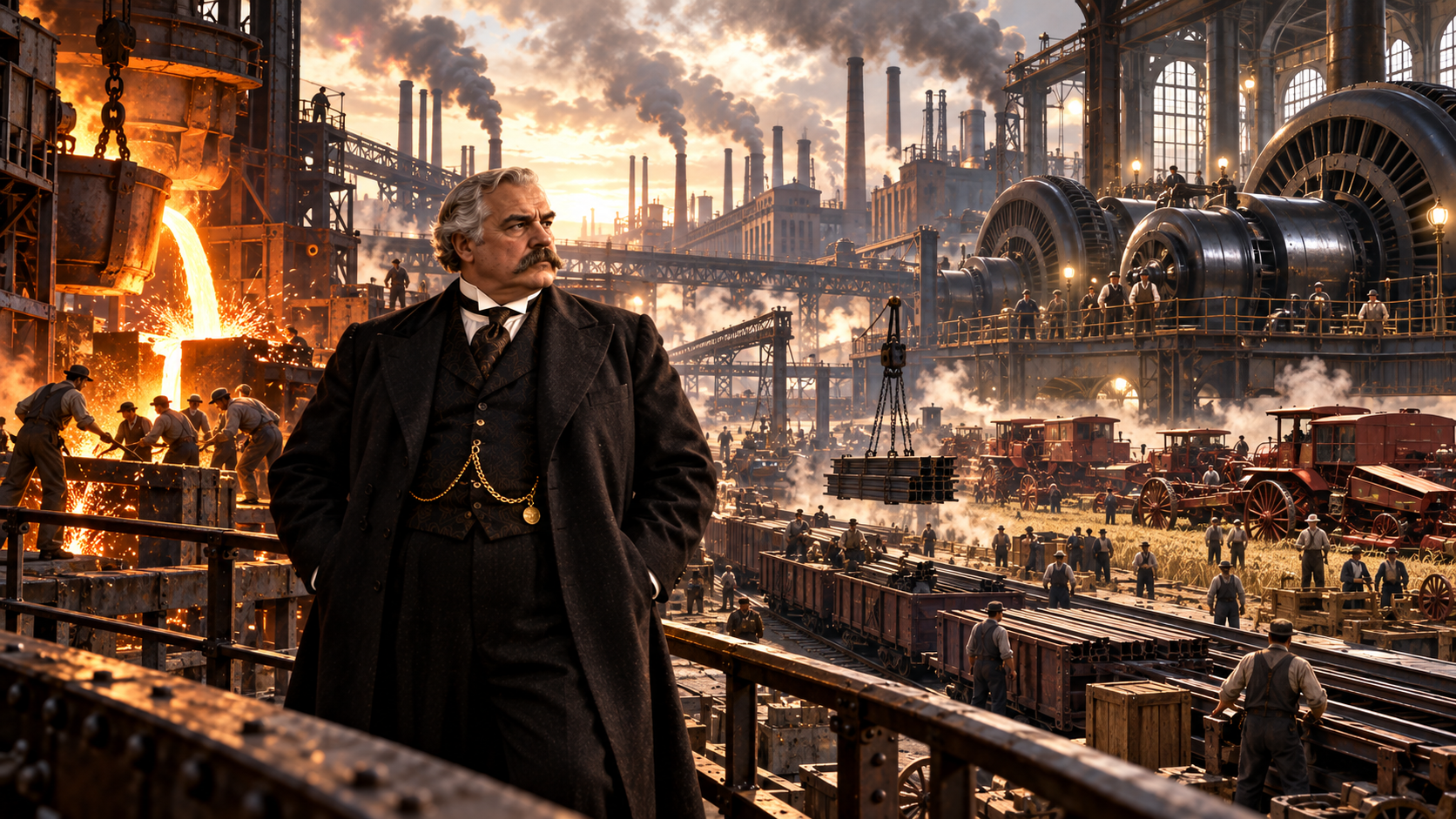 J. P. Morgan amid American industry