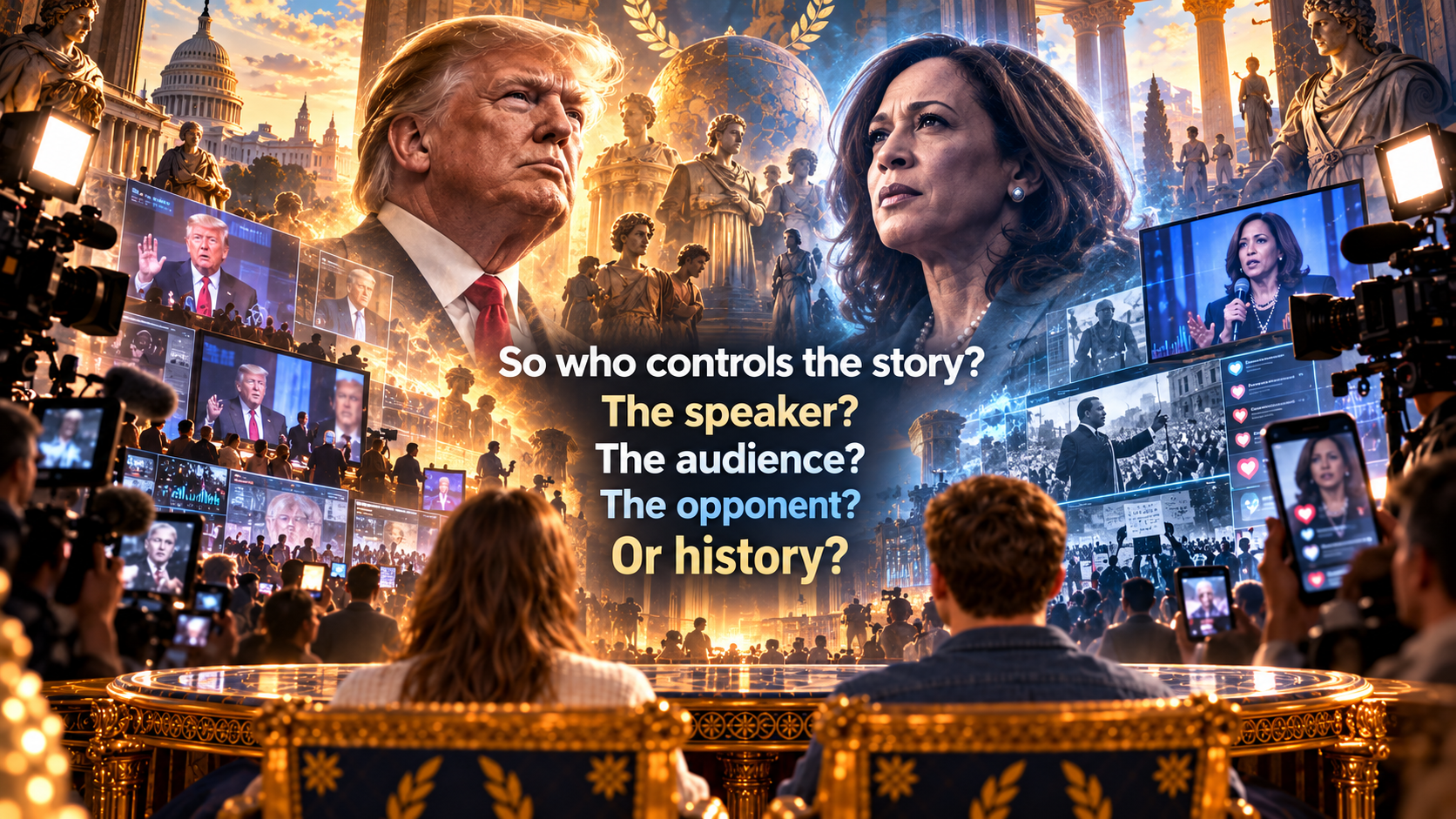 Who controls the story?