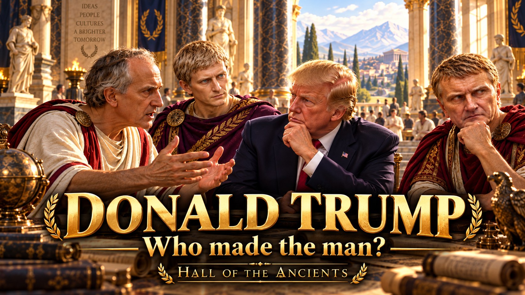 Donald J. Trump — Who made the man?